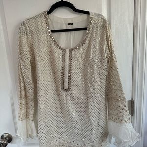 Long sleeve sharara set